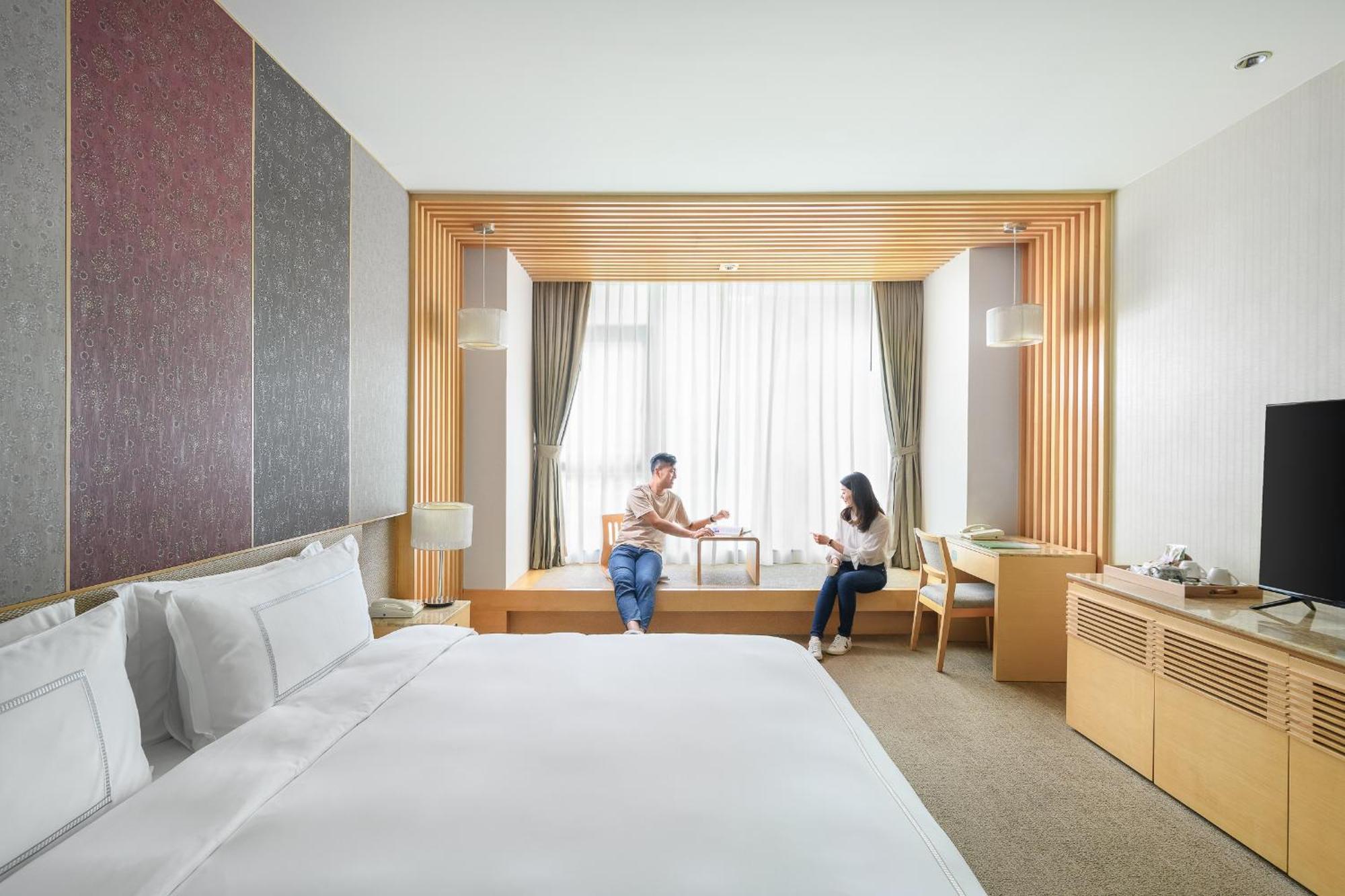Evergreen Resort Hotel - Jiaosi Jiaoxi Exterior foto Deluxe Room